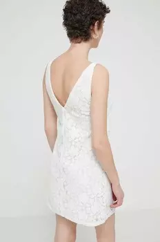 КРУЖЕВНОЕ платье Desigual, бежевый