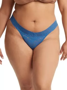 КРУЖЕВНЫЕ СТРИНГИ ПЛЮС РАЗМЕРА Hanky Panky, цвет Stcb