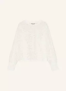 Кружевная блузка бри BEAUMONT, кремовый