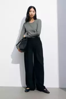 Кружевная блузка для кормления H&M, зеленый