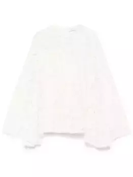 Кружевная блузка Illuminate ZIMMERMANN, нейтральный