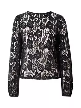 Кружевная блузка JDY Blouse JDYDream, черный