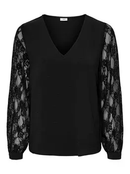 Кружевная блузка JDY Blouse JDYLION, черный