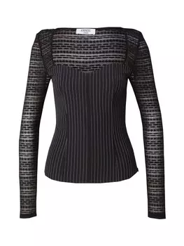 Кружевная блузка SHYX Blouse Chani, черный