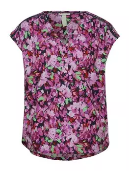 Кружевная блузка STREET ONE Blouse, цвет pink/light pink