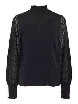 Кружевная блузка VERO MODA Blouse JOY, черный