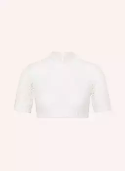 Кружевная блузка в стиле дирндль Waldorff, белый