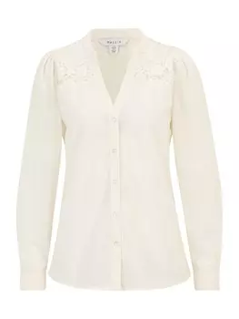 Кружевная блузка Wallis Blouse, кремовый