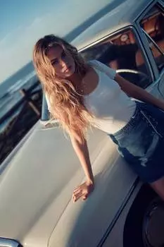 Кружевная футболка с кружевной отделкой H&M, белый