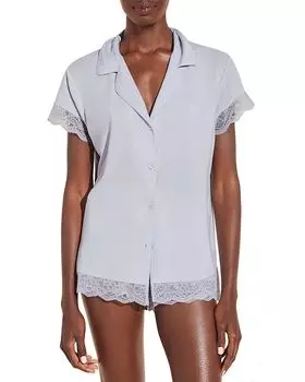 Кружевная короткая пижама Malou Eberjey