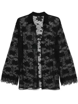 Кружевная рубашка Osree, черный