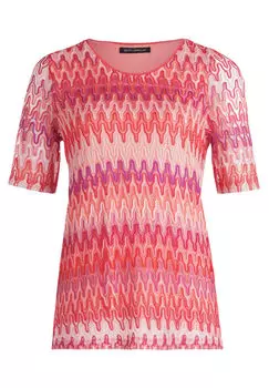 Кружевная рубашка с ребристыми манжетами Betty Barclay, красный