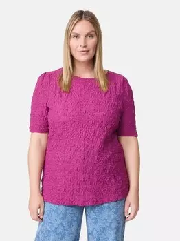 Кружевная рубашка Samoon, розовый