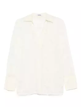 Кружевная рубашка Vivetta, нейтральный