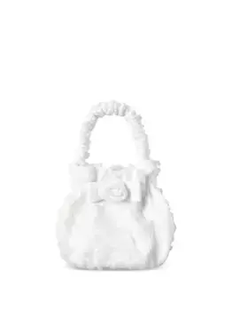 Кружевная сумка Self-Portrait Kids, белый