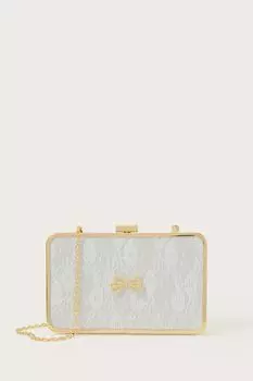 Кружевная сумочка для выпускного вечера Monsoon, бежевый