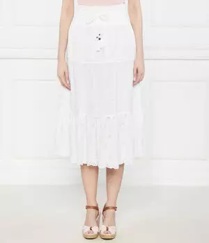 Кружевная юбка, дорогая Pepe Jeans London, белый