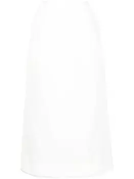 Кружевная юбка Mame Kurogouchi, белый