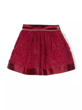 Кружевная юбка Patachou, красный