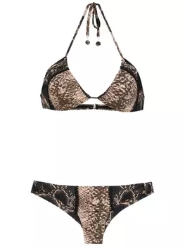 Кружевное бикини Amir Slama, черный