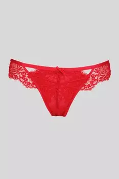 Кружевное бикини с воздушной спиной Hunkemoller, красный