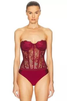 Кружевное боди Otto retrofete, цвет Mulberry