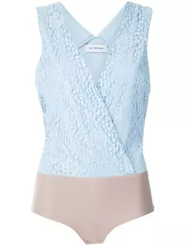 Кружевное боди Petale Olympiah, синий