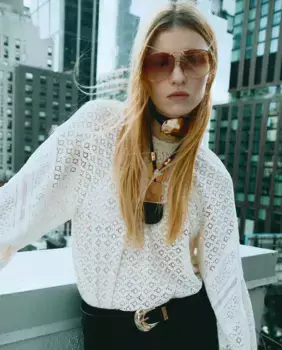 Кружевное боди Sfera, цвет Crudo