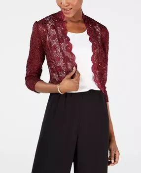 Кружевное болеро с пайетками и фестонами R &amp; M Richards