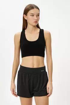 Кружевное бюстье Koton, черный