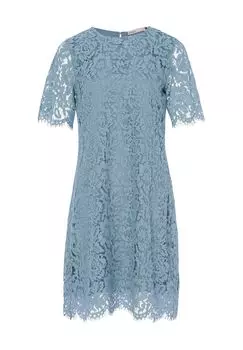 Кружевное коктейльное платье длиной до колена для женщин Adagio, цвет Citadel/17-411