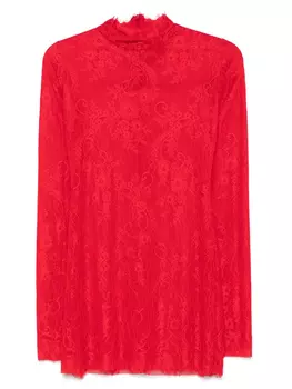 Кружевное мини-платье Atu Body Couture, красный