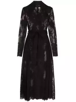 Кружевное пальто DOLCE & GABBANA, черный
