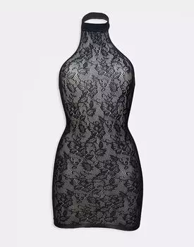 Кружевное платье Ann Summers Glisten черного цвета