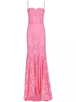Кружевное платье DOLCE & GABBANA, розовый