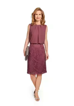 Кружевное платье HERMANN LANGE Collection "Кружевное платье HERMANN LANGE Collection Philippa", красный