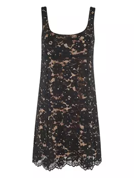 Кружевное платье Michael Michael Kors, черный