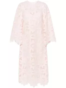 Кружевное платье миди Ottie ZIMMERMANN, бежевый