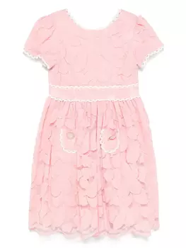 Кружевное платье Patachou, розовый