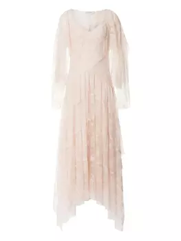 Кружевное платье Philosophy Di Lorenzo Serafini, розовый