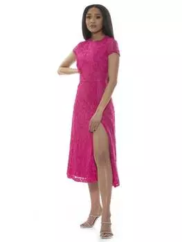 Кружевное платье Райли ALEXIA ADMOR, цвет magenta