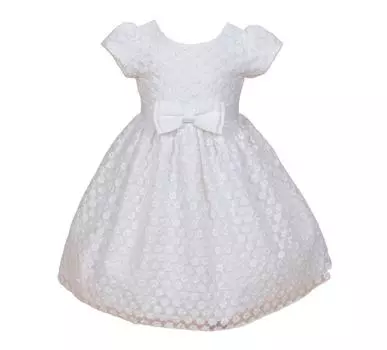 Кружевное платье с цветочным принтом Cinda, красный