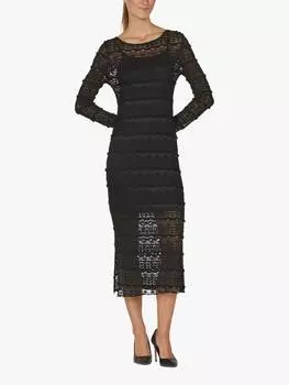 Кружевное платье с нижней юбкой vitana Sisters Point, черный