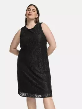 Кружевное платье Samoon, черный