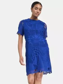 Кружевное платье Taifun, синий