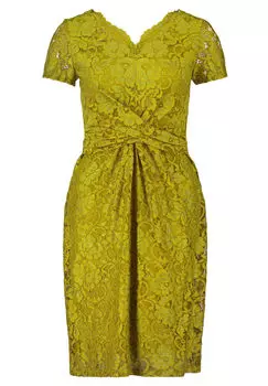 Кружевное платье Vera Mont, зеленый