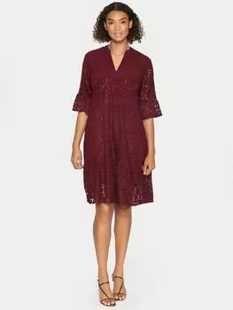 Кружевное платье занны Saint Tropez, цвет Windsor Wine