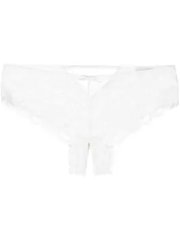 Кружевное трусы Charlotte Fleur Du Mal, белый