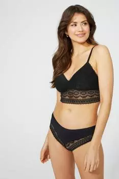 Кружевной бралетт Debenhams, черный