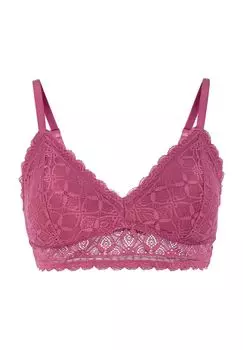 Кружевной бюстгальтер без косточек с геометрическим рисунком для женщин MANGUUN, цвет 1 Malaga